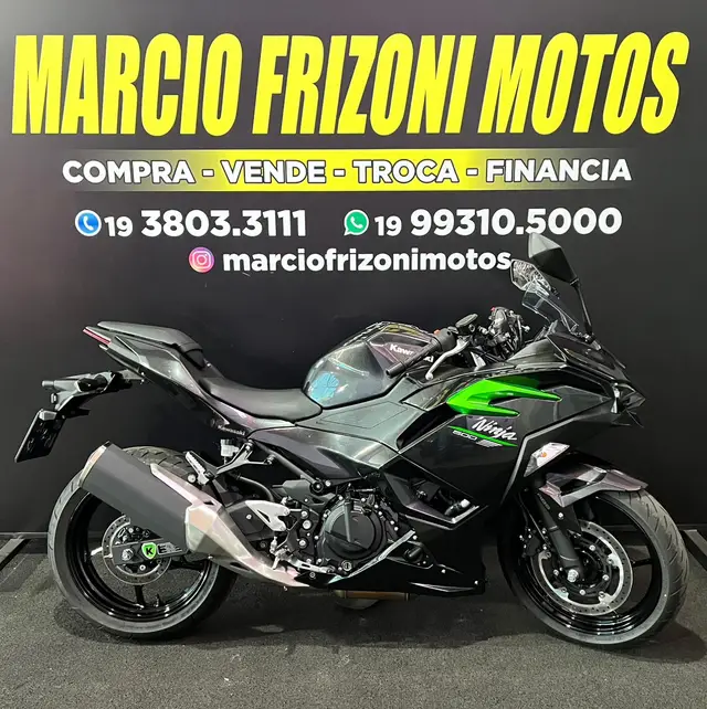 Moto Kawasaki Ninja 2025 500