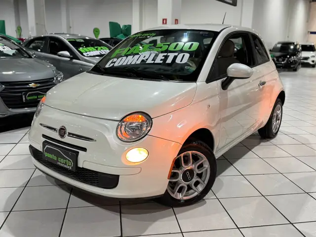 Carro Fiat 500 2013 Cult 1.4 8V