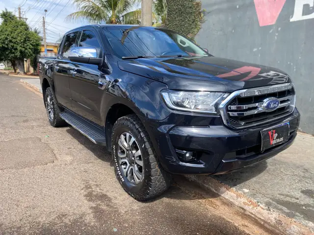 Carro Ford Ranger Cabine Dupla 2021 XLT 3.2 Turbodiesel 20V 4x4 (Aut)