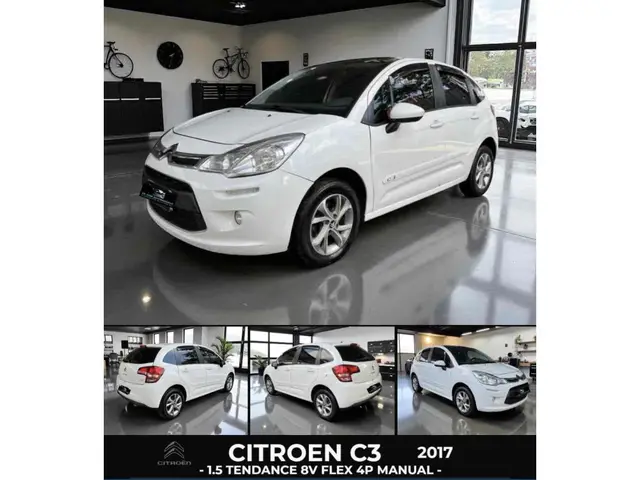Carro Citroën C3 2017 Tendance 1.5 8V (Flex)