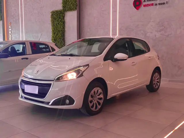 Carro Peugeot 208 2017 Active 1.2 12V (Flex)