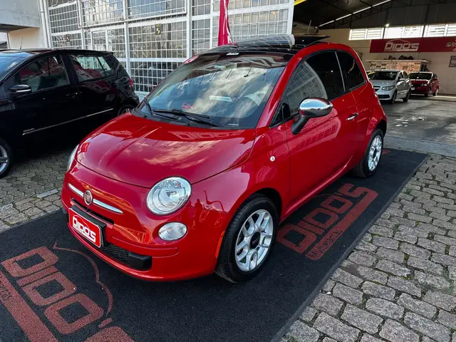Carro Fiat 500 2014 Cult Dualogic 1.4 Evo (Flex)