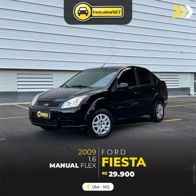 Carro Ford Fiesta Hatch 2009 1.6 (Flex)