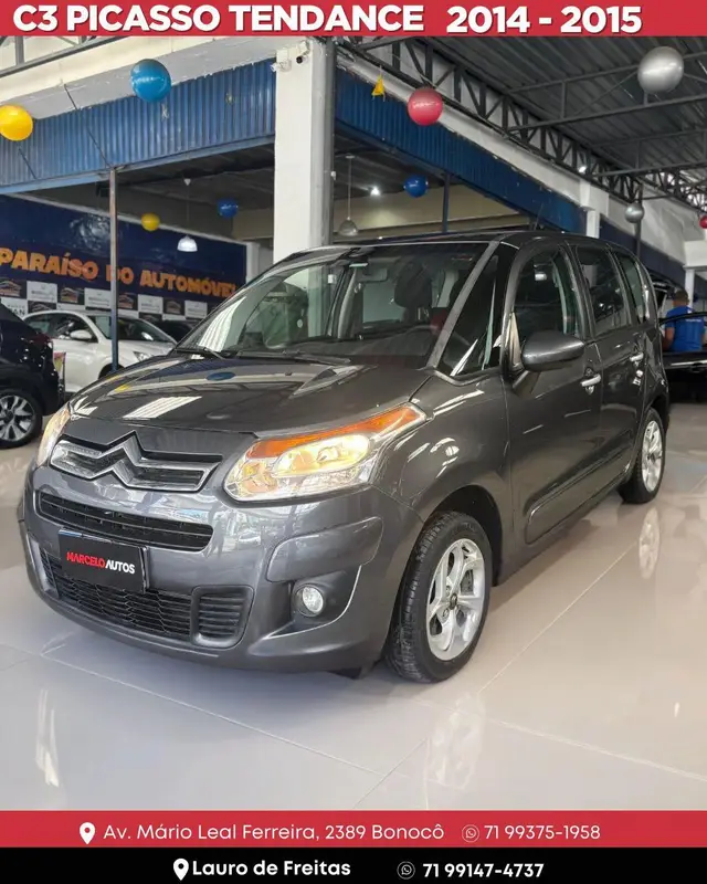 Carro Citroën C3 2015 Tendance 1.6 VTI 120 (Flex) (Aut)