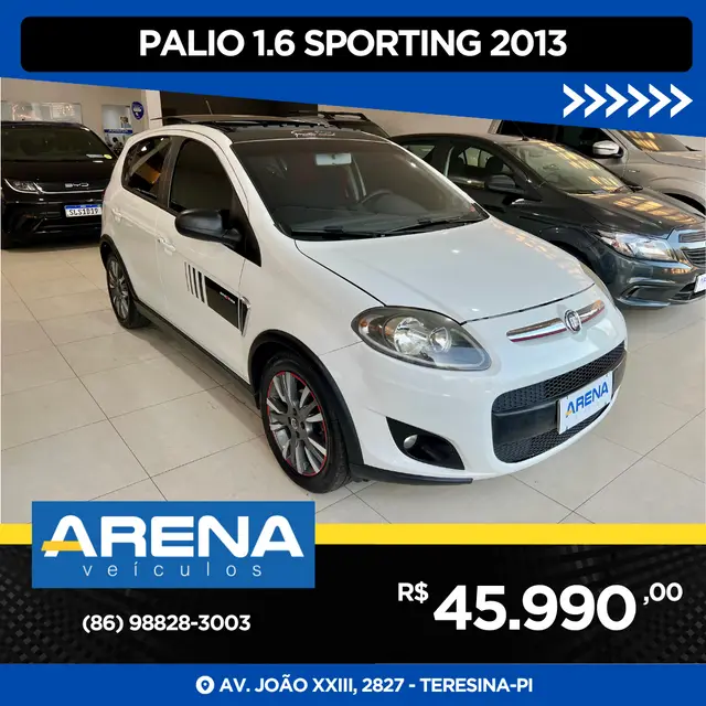 Carro Fiat Palio 2013 Sporting 1.6 16V (Flex)