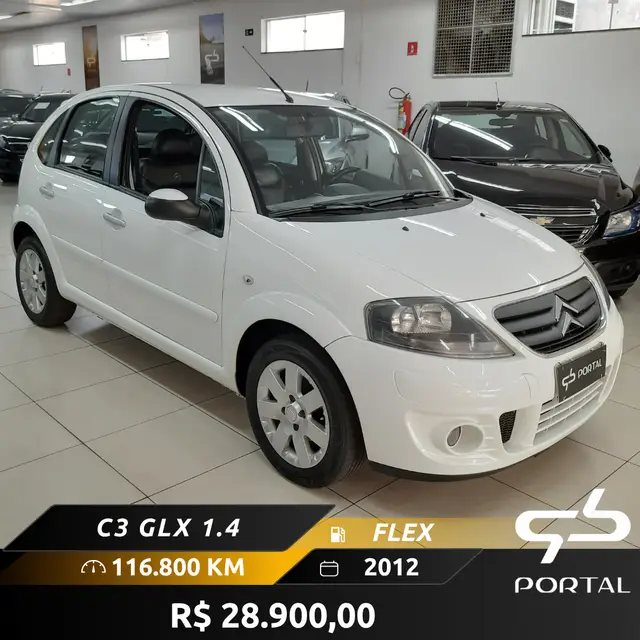Carro Citroën C3 2012 GLX 1.4 8V (flex)