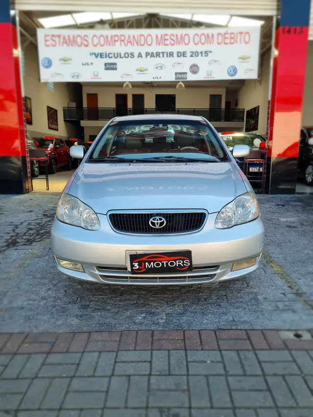 Carro Toyota Corolla 2003 Sedan SEG 1.8 16V (nova série) (aut)