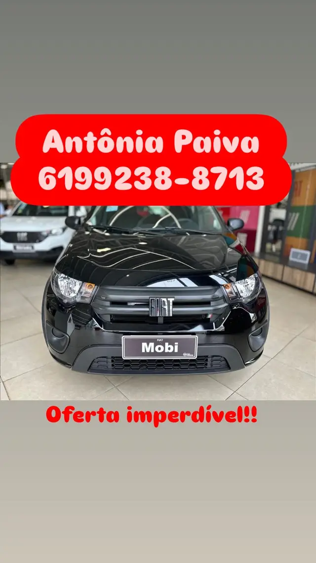 Carro Fiat Mobi 2025 Like 1.0