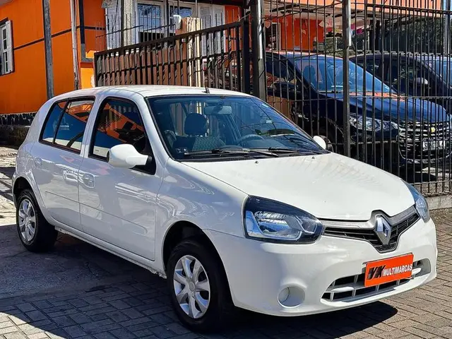 Carro Renault Clio 2016 Authentique 1.0 16V (Flex) 2p
