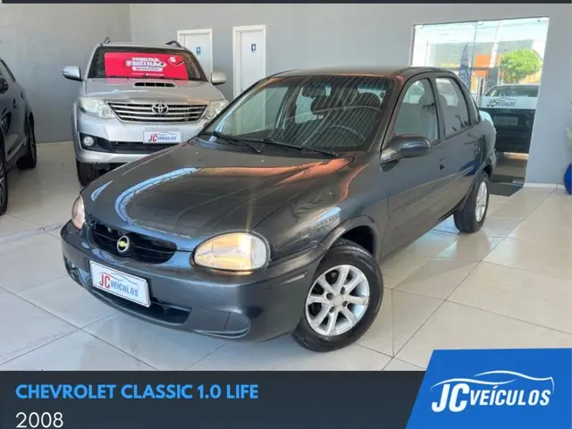 Carro Chevrolet Classic 2008 Corsa Sedan  Life 1.0 VHC (Flex)