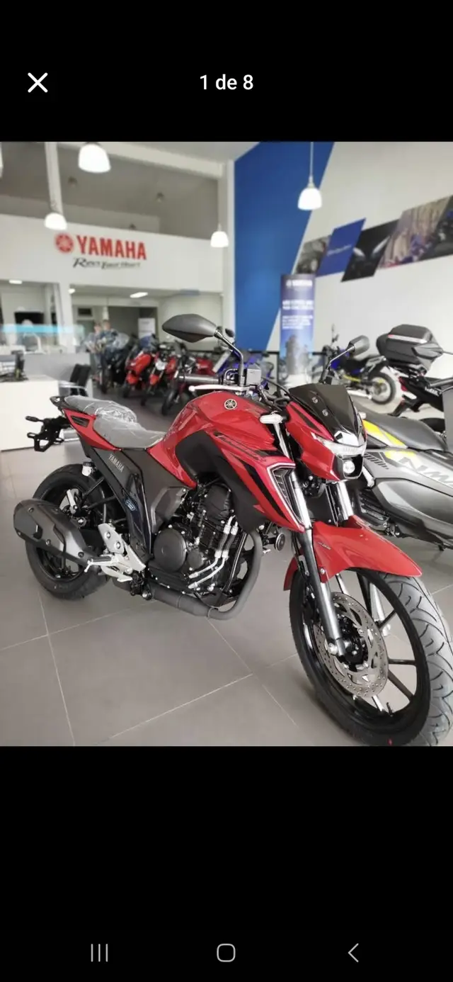 Moto Yamaha Fazer FZ25 2025 Flex