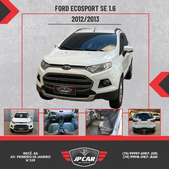 Carro Ford EcoSport 2013 Ecosport SE 1.6 16V (Flex)