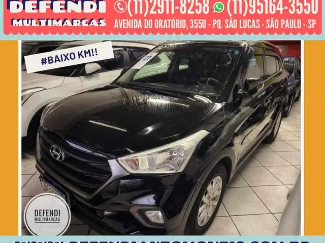Carro Hyundai Creta 2021 Action 1.6 (Aut) (Flex)