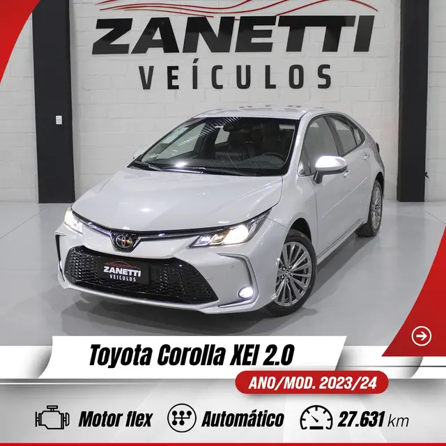 Carro Toyota Corolla 2024 XEi 2.0