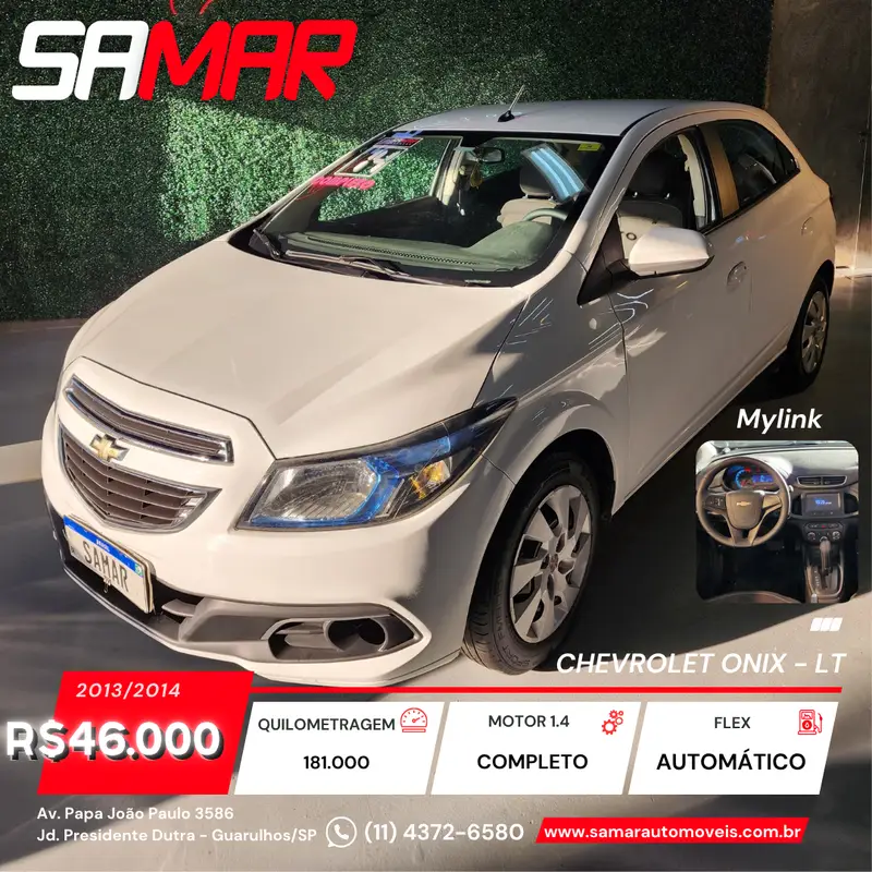 Chevrolet Onix 1.4 LT SPE/4 (Aut)