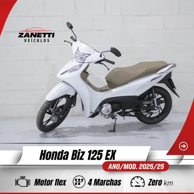 Moto Honda Biz 125 2025 EX