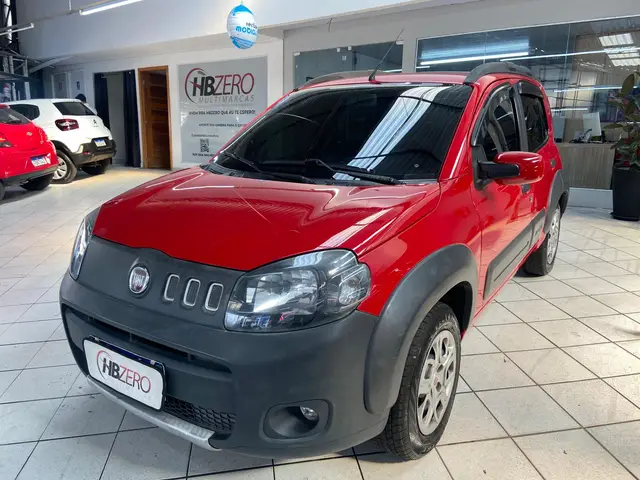 Carro Fiat Uno 2012 Way Celeb. 1.0 8V (Flex) 4p