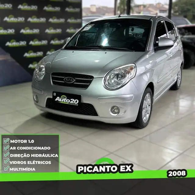 Carro Kia Picanto 2008 EX 1.1 (Flex)
