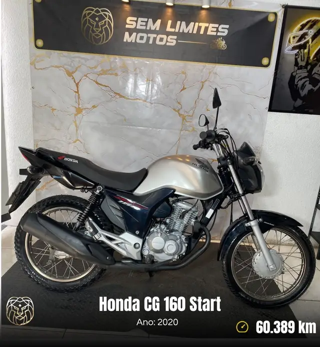 Moto Honda CG 160 2020 Start