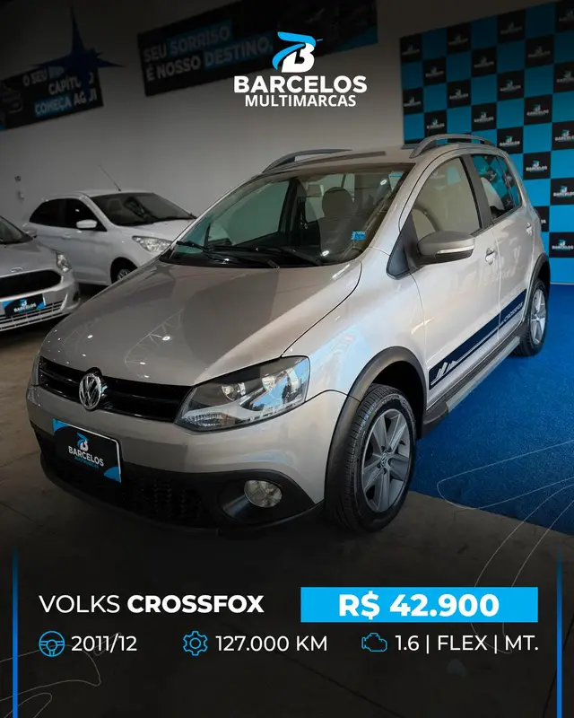 Carro Volkswagen CrossFox 2012 1.6 VHT (Flex)
