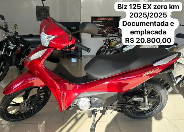 Moto Honda Biz 125i 2025 EX
