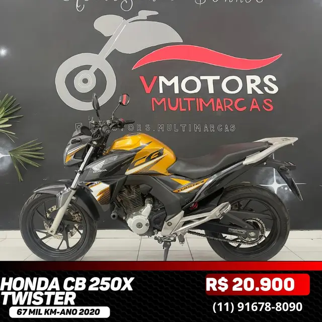 Moto Honda CB 250F Twister 2020 (ABS)