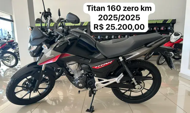 Moto Honda CG 160 2025 Titan