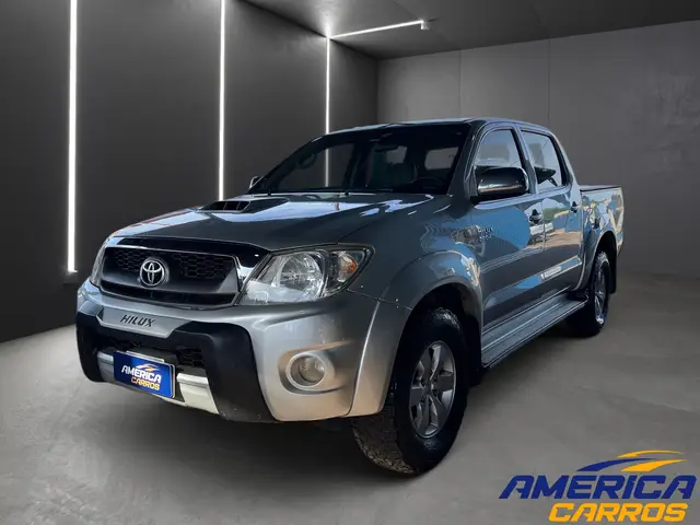 Carro Toyota Hilux Cabine Dupla 2010 Hilux SRV 4X4 3.0 (cab dupla) (aut)