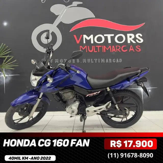 Moto Honda CG 160 2022 Fan