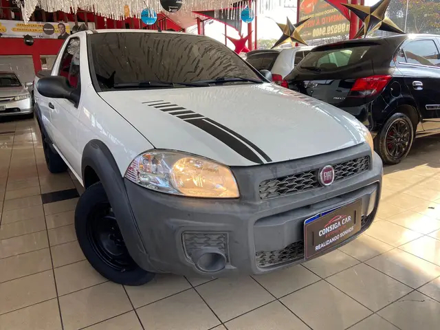 Carro Fiat Strada 2019 Hard Working 1.4 (Flex) (Cabine Simples)