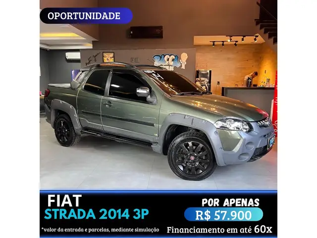 Carro Fiat Strada 2014 Adventure 1.8 16V (Flex) (Cabine Estendida)