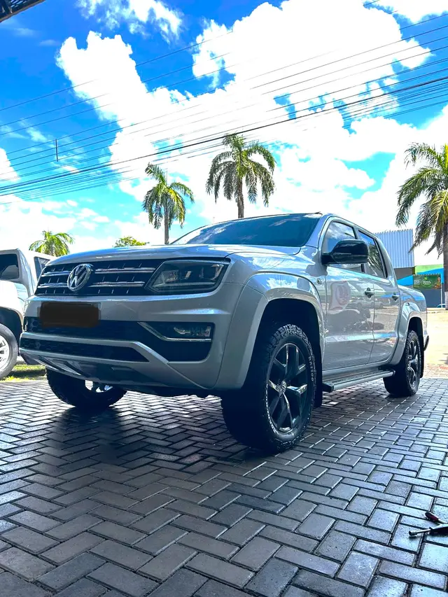 Carro Volkswagen Amarok 2015 2.0 CD 4x4 TDi Highline (Aut)