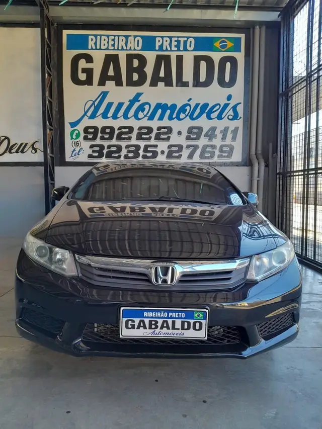 Carro Honda Civic 2012 New  LXS 1.8 16V i-VTEC (Aut) (Flex)