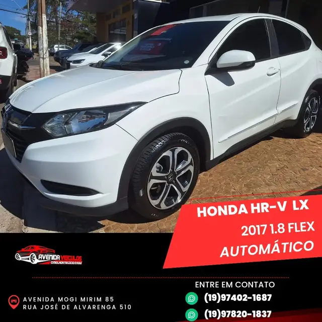 Carro Honda HR-V 2017 LX CVT 1.8 I-VTEC FlexOne