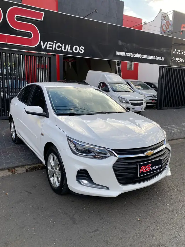 Carro Chevrolet Onix Plus 2021 1.0 Premier Turbo Flex (Aut)