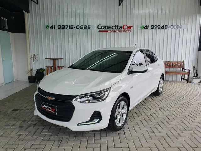 Carro Chevrolet Onix Plus 2020 1.0 Premier Turbo Flex (Aut)