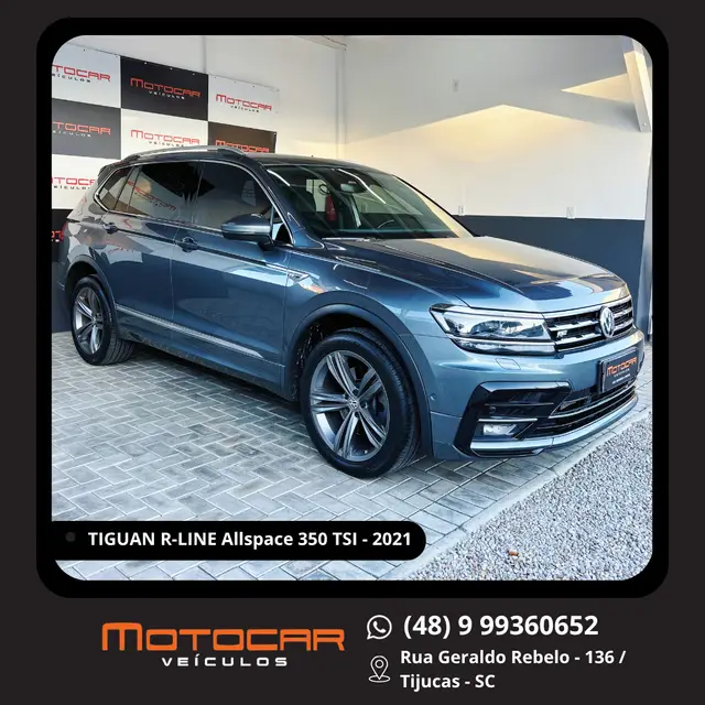 Carro Volkswagen Tiguan 2021 2.0 350 TSI Allspace R-Line 4WD