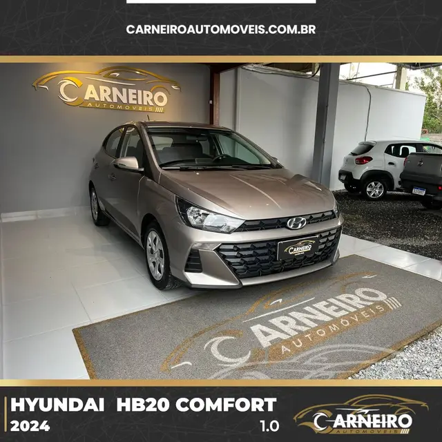 Carro Hyundai HB20 2024 Comfort Plus 1.0 (Mec.)