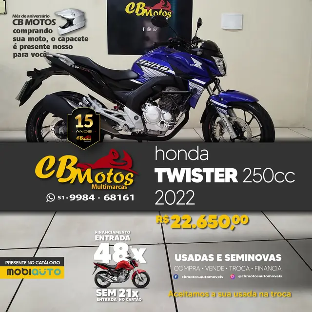 Moto Honda CB 250F Twister 2022 250F (ABS) tmp