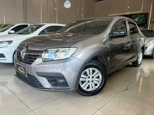 Carro Renault Logan 2021 Life 1.0 12V SCe (Flex)