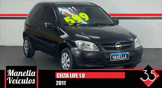 Carro Chevrolet Celta 2011 Life 1.0 VHCE (Flex) 2p