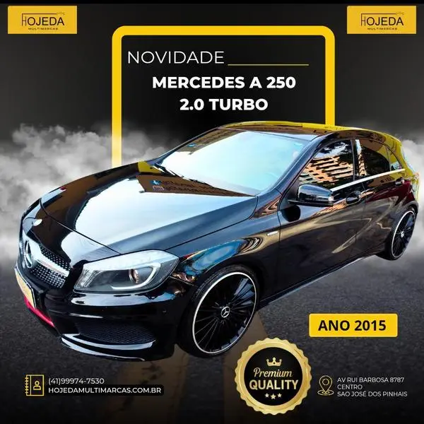 Carro Mercedes-Benz Classe A  2015 250 Turbo Sport
