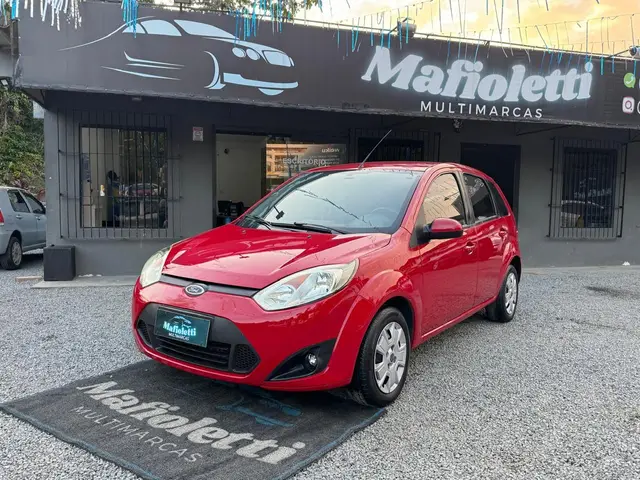 Carro Ford Fiesta Hatch 2014 SE 1.0 RoCam (Flex)