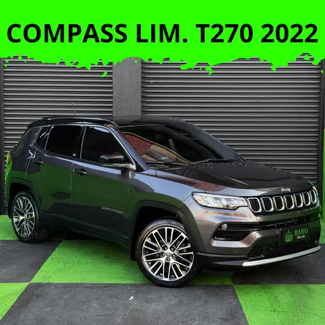 Carro Jeep Compass 2022 Limited 1.3 T270 (Aut) (Flex)