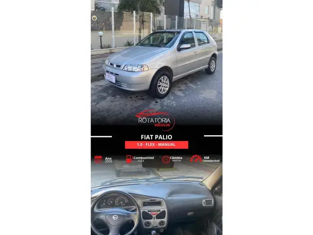 Carro Fiat Palio 2006 ELX 1.0 8V
