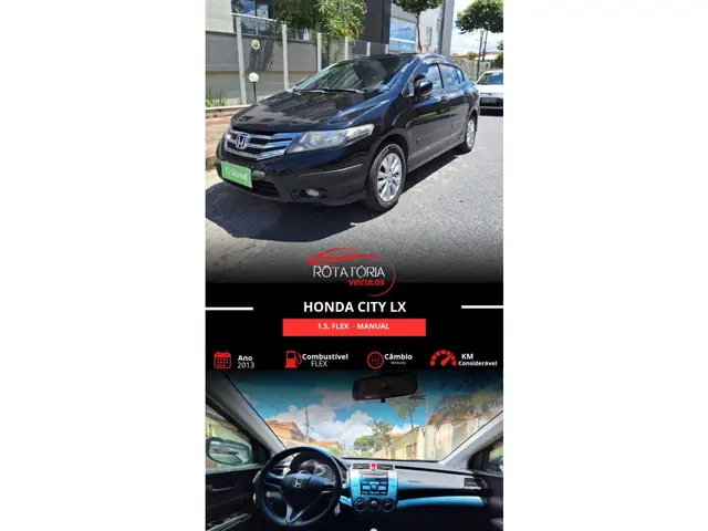 Carro Honda City 2013 LX 1.5 16V (flex)