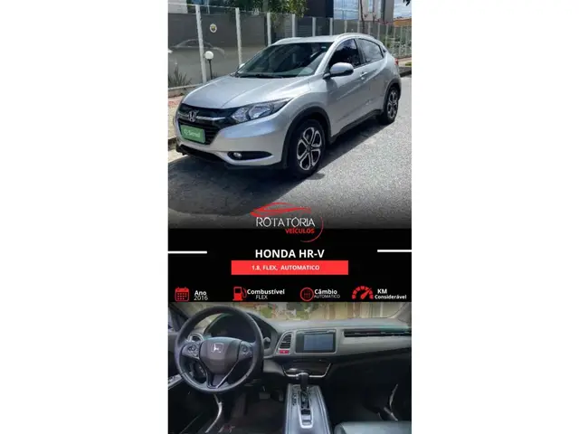 Carro Honda HR-V 2016 EXL CVT 1.8 I-VTEC FlexOne
