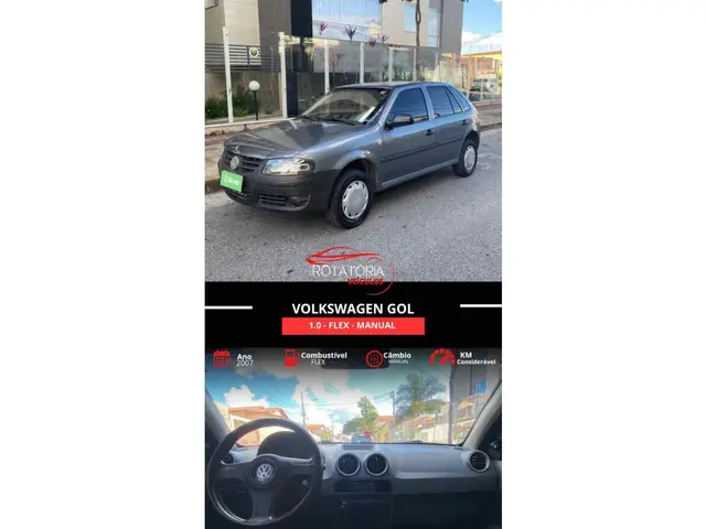 Carro Volkswagen Gol 2007 City 1.0 (G4) (Flex)