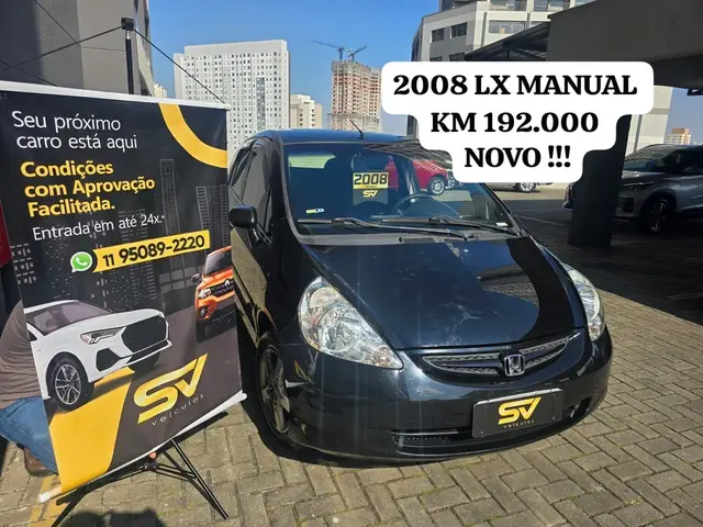Carro Honda Fit 2008 LX 1.4