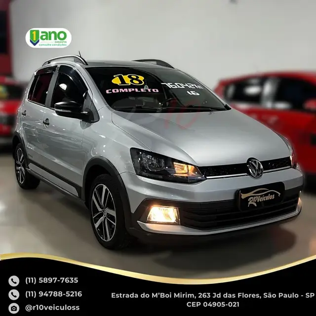 Carro Volkswagen Fox 2018 1.6 MSI Xtreme (Flex)